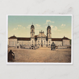 Einsiedeln, monastery, Lake Lucerne, Switzerland v Postcard