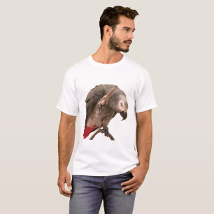 Einstein Parrot Waving T-Shirt