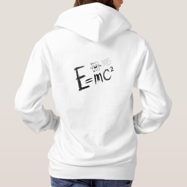  Einstein's Theory of Relativity. Formula Hoodie (Back)