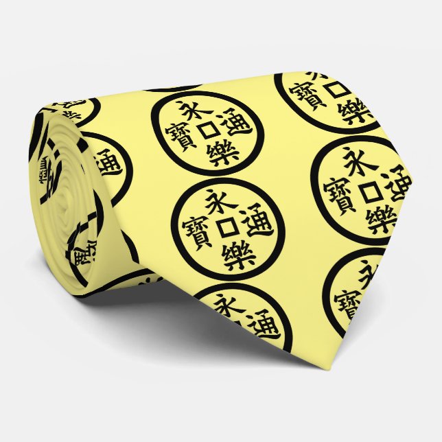 Eiraku coin tie (Rolled)