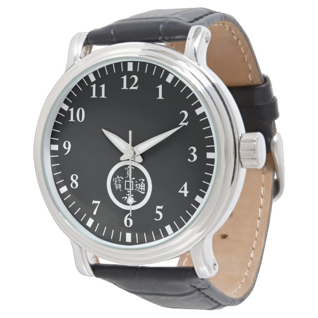 Eiraku-sen coin watch (Angled)