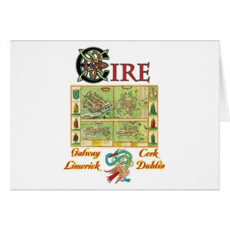 Eire Cities Map