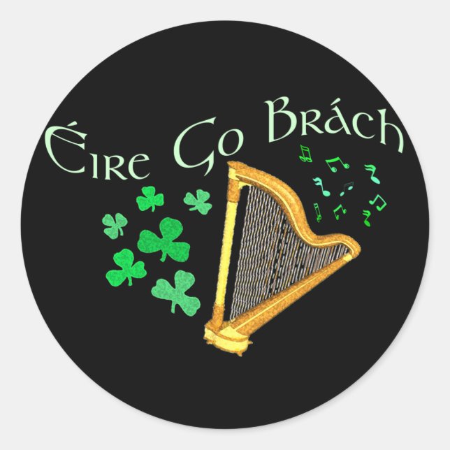 Eire Go Brach Stickers (Front)