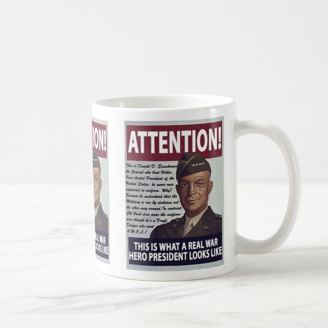 Eisenhower, Eisenhower  Coffee Mug (Right)