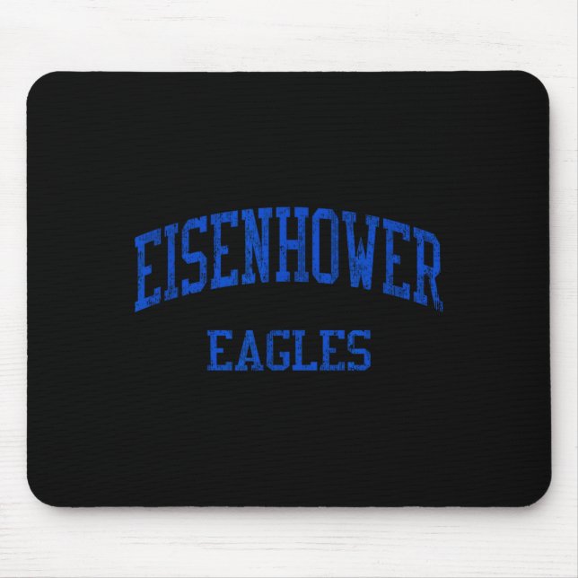 Eisenhower High School Hs Shelby Township Mi Vinta Mouse Pad (Front)