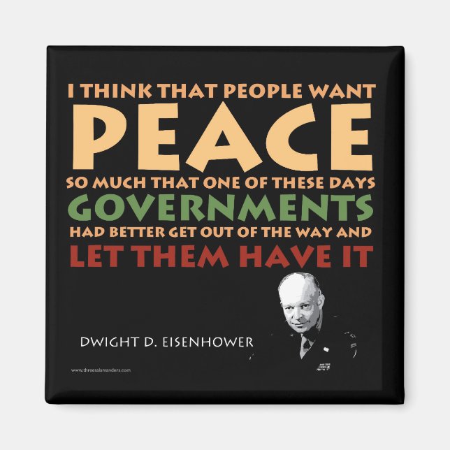 Eisenhower Magnet (Front)