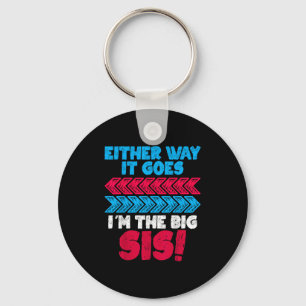 Either Way I’m In Charge Funny Confident Sibling A Key Ring