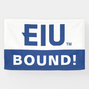 EIU Block Letter Banner
