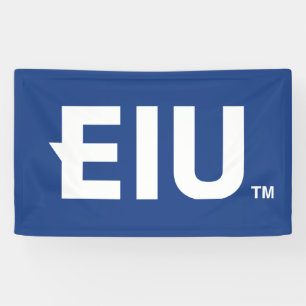 EIU Block Letter Banner