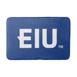 EIU Block Letter Bath Mat