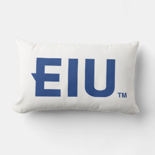 EIU Block Letter Lumbar Cushion