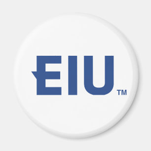 EIU Block Letter Magnet