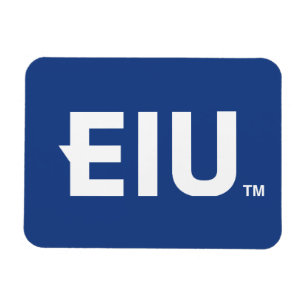 EIU Block Letter Magnet
