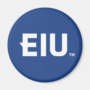 EIU Block Letter Magnet