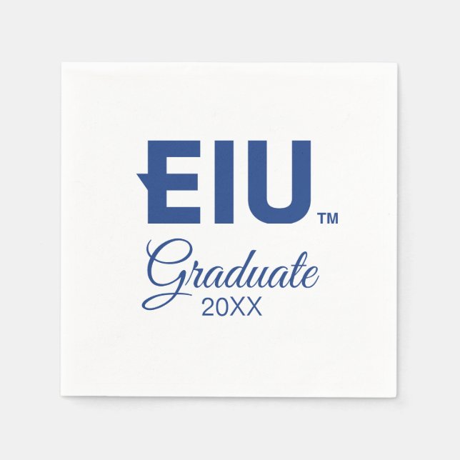EIU Block Letter Napkin (Front)