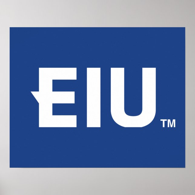 EIU Block Letter Poster (Front)