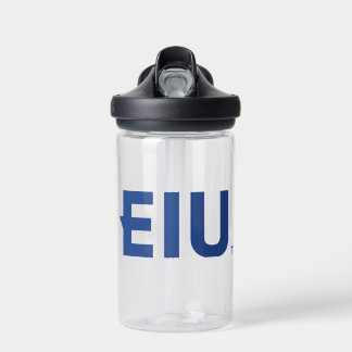 EIU Block Letter Water Bottle