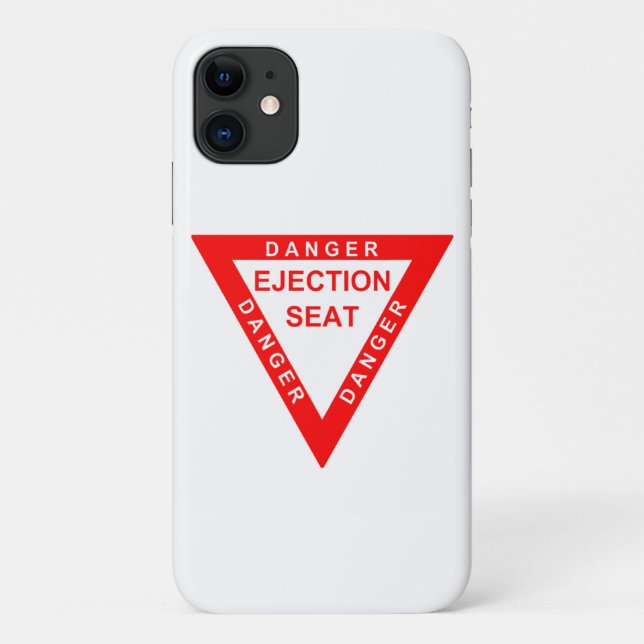 EJECTION SEAT - DANGER Case-Mate iPhone CASE (Back)
