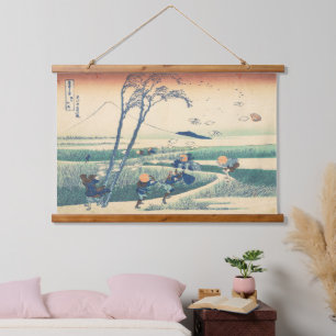 Ejiri in Suruga Hokusai Ukiyo-e Japanese Art Hanging Tapestry