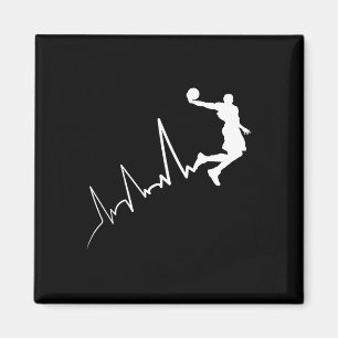 Ekg Frequency Of Bysketbyll Player Heartbeat Dunki Magnet