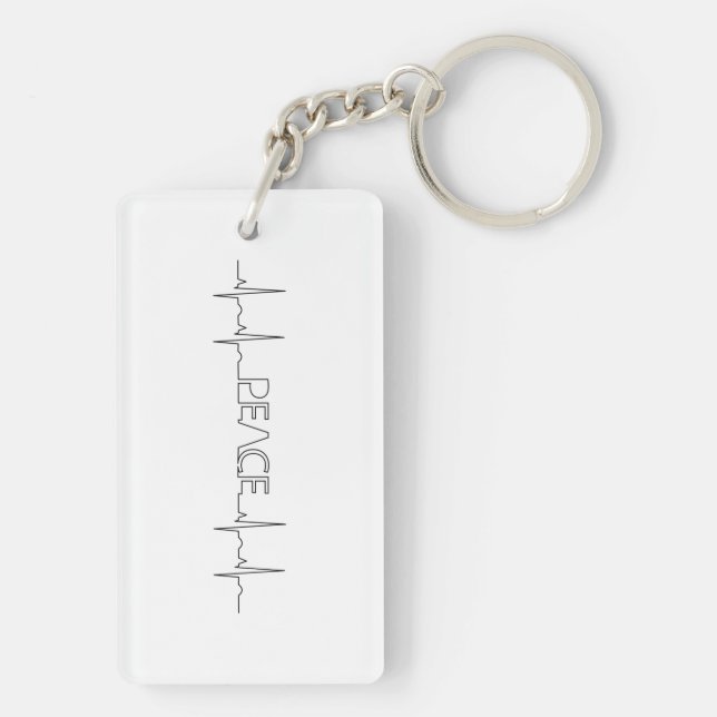 EKG Nurse keychain (Back)