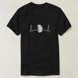 EKG Pulse Heart Rate Dialysis Tech Nurse - Kidney T-Shirt