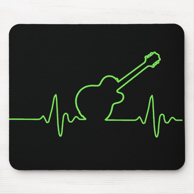 EKGuitar Mouse Pad (Front)