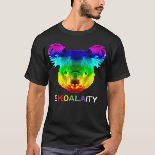 Ekoalaity Cute Koala Bears Gay Lgbt Rainbow Pride T-Shirt