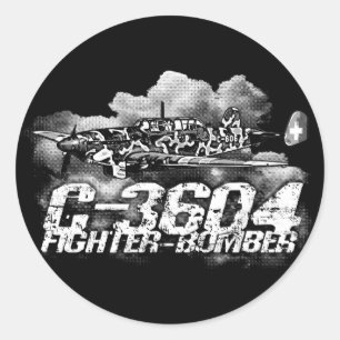 EKW C-36 Classic Round Sticker
