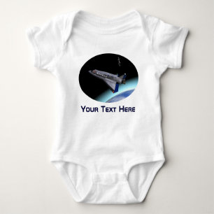 El Al Maslool Space Shuttle Baby Bodysuit