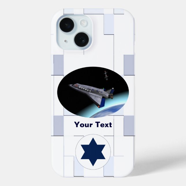 El Al Maslool Space Shuttle Case-Mate Samsung Gala iPhone Case (Back)