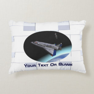 El Al Maslool Space Shuttle Decorative Cushion