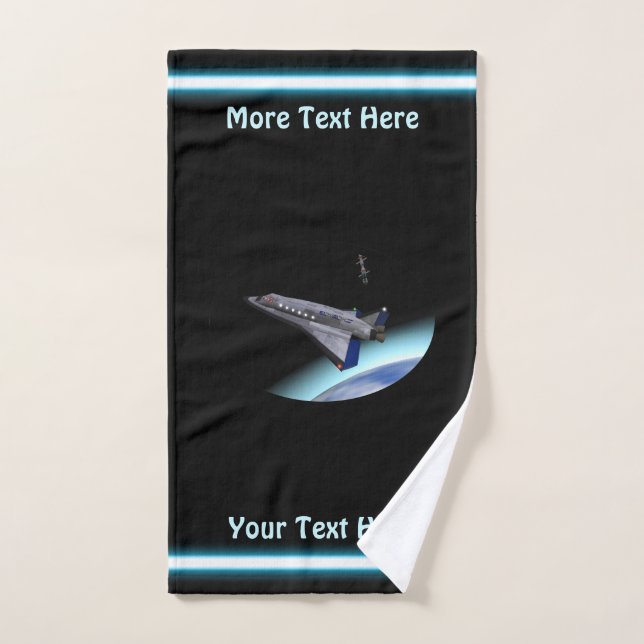 El Al Maslool Space Shuttle Hand Towel (Hand Towel)
