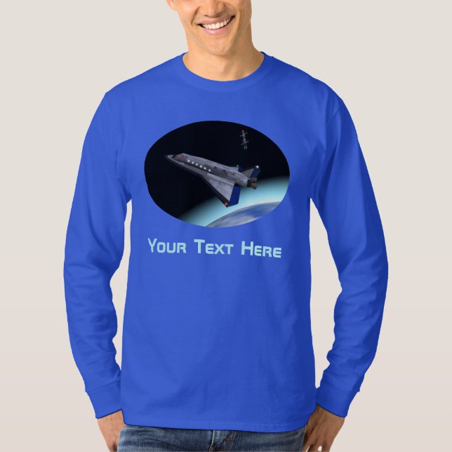 El Al Maslool Space Shuttle T-Shirt (Front)