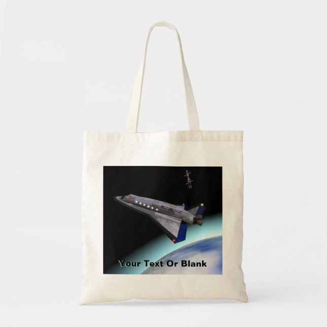 El Al Maslool Space Shuttle Tote Bag (Front)