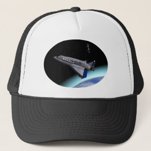 El Al Maslool Space Shuttle Trucker Hat