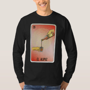 El Alipuz Mexican Slang Lottery Bingo Cards T-Shirt