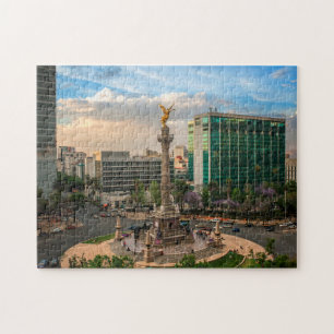 El Angel De Independencia Jigsaw Puzzle