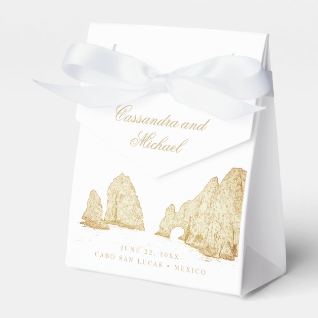 El Arco |  Cabo San Lucas MEXICO Favour Box (Front Side)