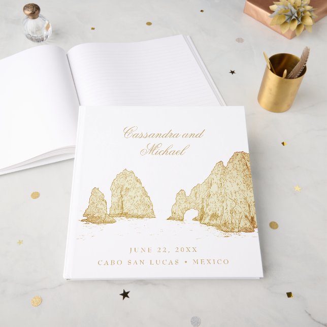 El Arco |  Cabo San Lucas MEXICO Guest Book (Front Open)