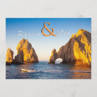 El Arco - Cabo San Lucas Wedding Invitation
