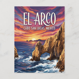 El Arco de Cabo San Lucas Postcard