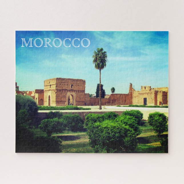 el badi morocco jigsaw puzzle (Horizontal)