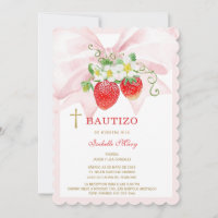 El Bautizo invitación de nuestra hi Invitation