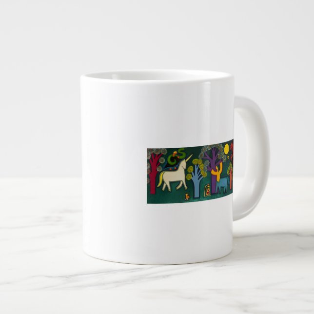 El Bosque Magico de Lucas 2009 Large Coffee Mug (Front Right)