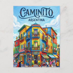 El Caminito Argentina Postcard