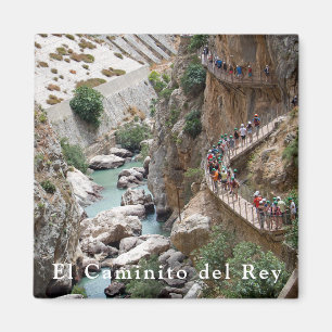 El Caminito del Rey. View 1 Magnet
