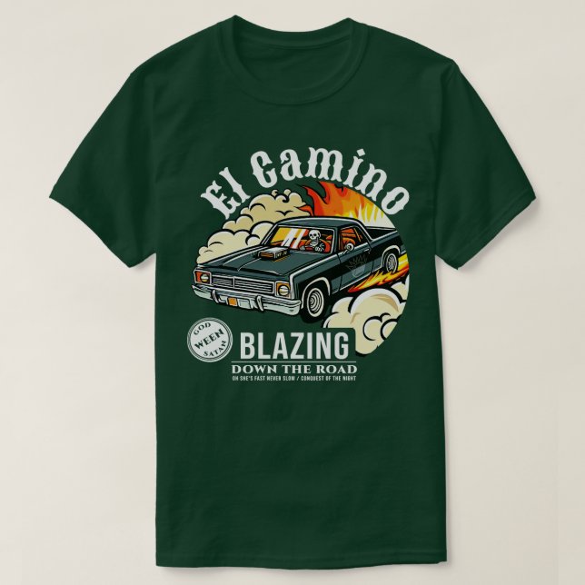 El Camino Dark Shirt (Design Front)