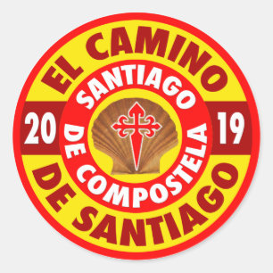 El Camino de Santiago 2019 Classic Round Sticker
