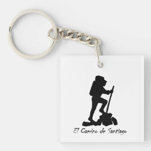 El Camino de Santiago Acrylic Keychain